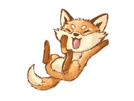 Foxtail is a baby fox who is learning the ways of life