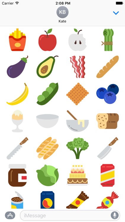 Food Sticker Set