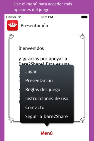 Dare2Share Español screenshot 3