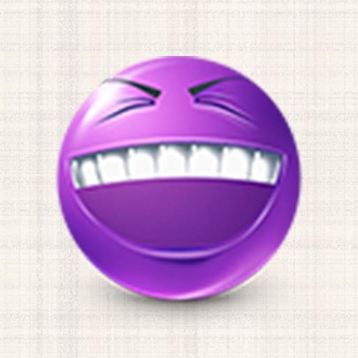 Violet Emoji Sticker Pack for iMessage icon