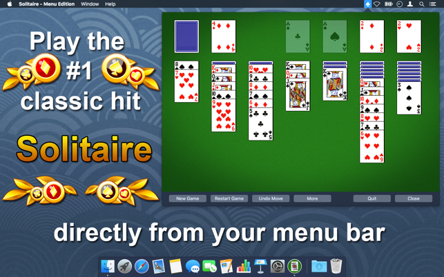 Solitaire - Menu Edition