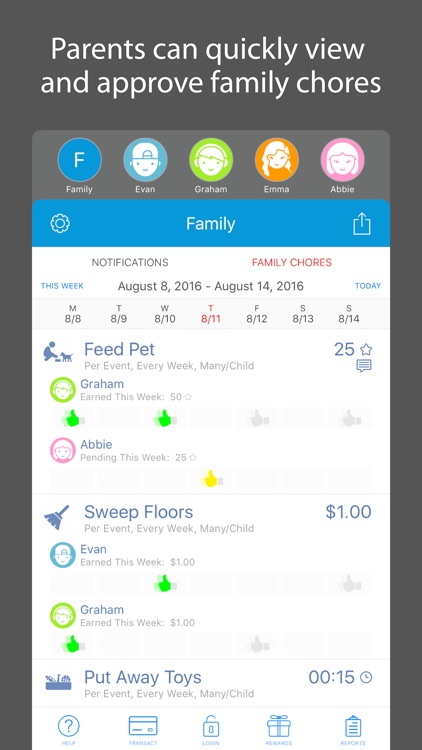 iEarn: Allowance, Chores, Banks & Rewards