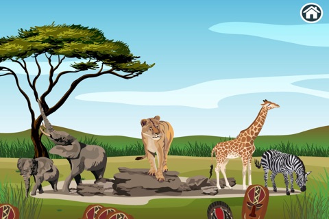 Connect Dots Africa  - Learning Game screenshot 2