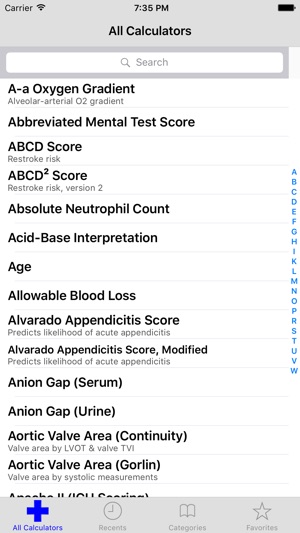 MediMath Medical Calculator