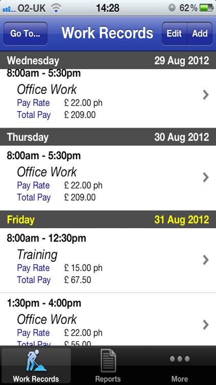 Pay Diary