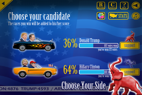 Presidential Race - Driver's Challenge screenshot 2
