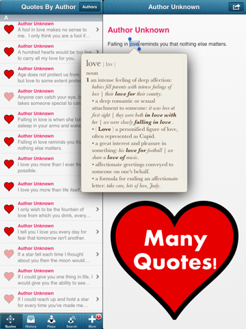 Скриншот из 500 Romantic Love Quotes