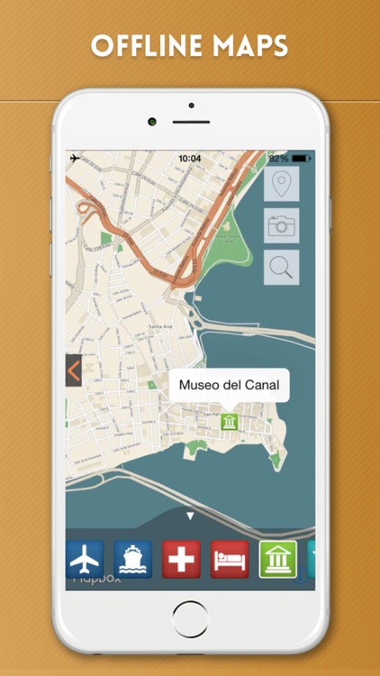 Panamá City Travel Guide with Offline Street Map screenshot-4