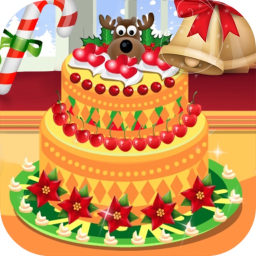 Christmas Cake1 - Santa Claus Bakery