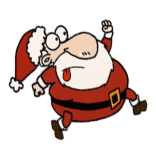 Father Christmas Dash Free Icon