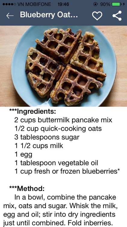 Blueberry Recipes - Cake,Dessert,Muffins,Smoothie screenshot-3
