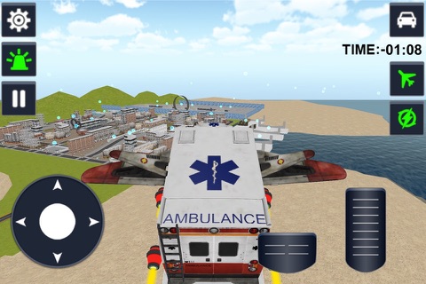Flying Ambulance Driving simulator screenshot 2