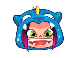 A dragon in disguise or a girl in a dragon's hide
