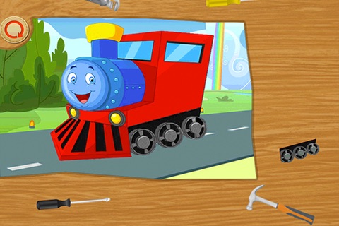Baby Puzzles: Train screenshot 2