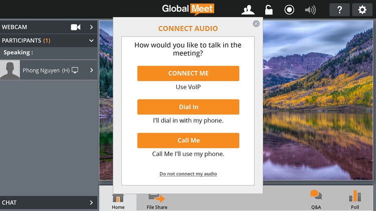 GlobalMeet 4 Web & Audio screenshot-3