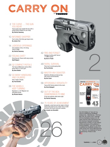 Taurus Magazine screenshot 2