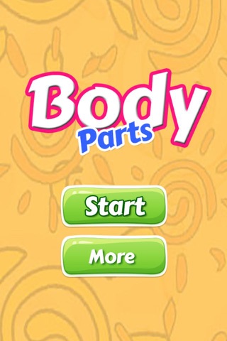Body parts english vocabulary - náhled