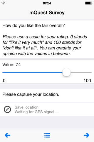 mQuest Survey screenshot 2