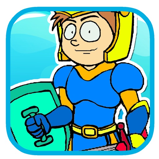 Junior Game The Knight Coloring Book Free Edition icon