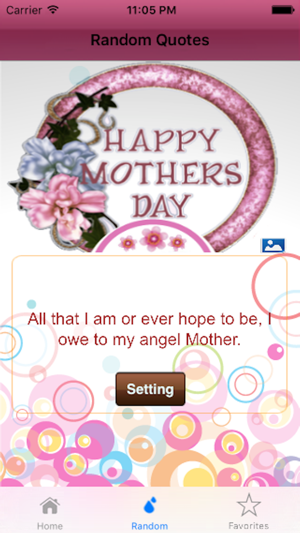 Happy Mothers Day Quote