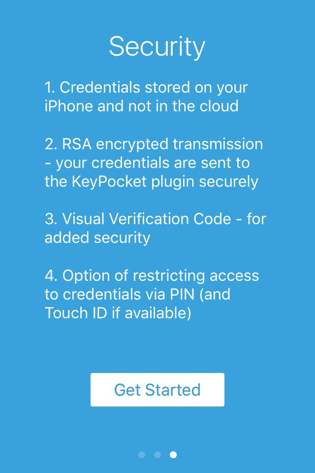 KeyPocket - secure login screenshot 3