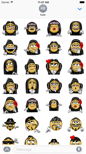 HomieMojis - Homie Emoticons Stickers(圖2)-速報App