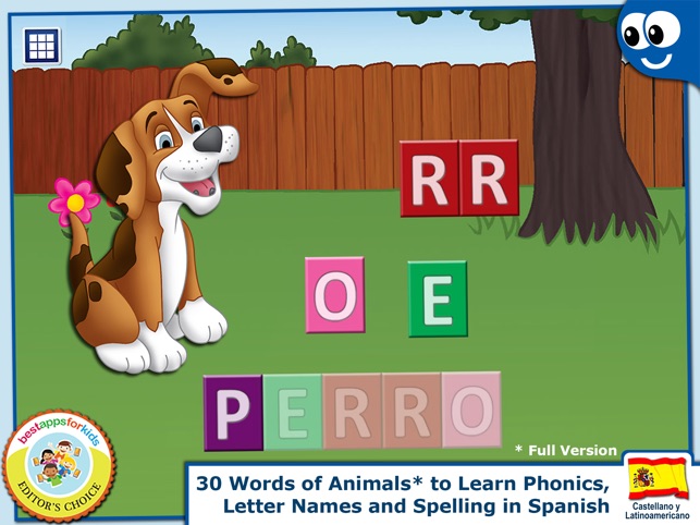 Spanish First Words Book and Kids Puzzles Box Free: Kids Fav(圖3)-速報App