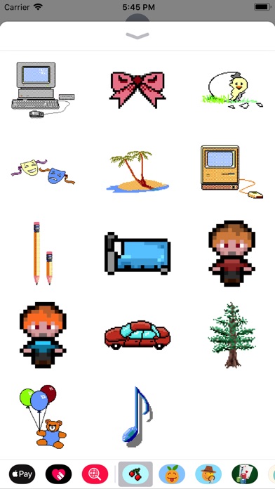8Bit Pixel Video Game Stickers screenshot 4