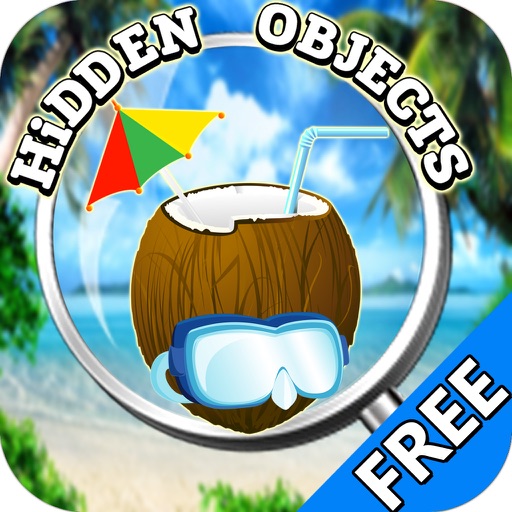 Free Hidden Objects:Beach Dream Day Hidden Object Icon