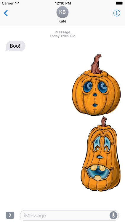 Halloween Animated stickers for iMessage
