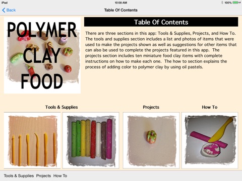Polymer Clay Food screenshot 2