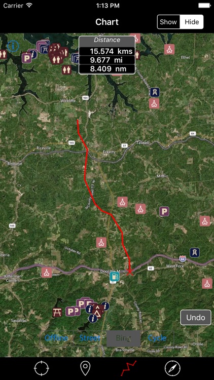 Hoosier National Forest – GPS Offline Navigator