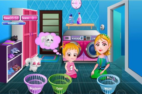 Baby Hazel : Laundry Time screenshot 4