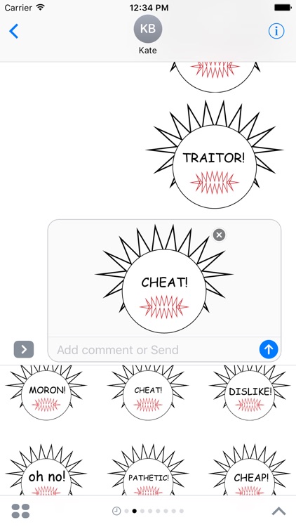 Angry Awful Face Emoji - Dislike Everything App screenshot-3