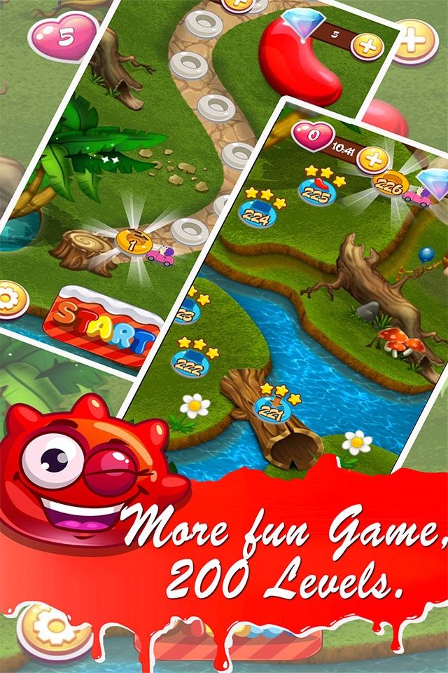 Fruit jelly jam Blitz - Match and Pop 3 Mania Puzzle screenshot 2