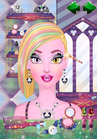 Monster Girl Prom - Kids Makeup & Dressup Makeover screenshot 3