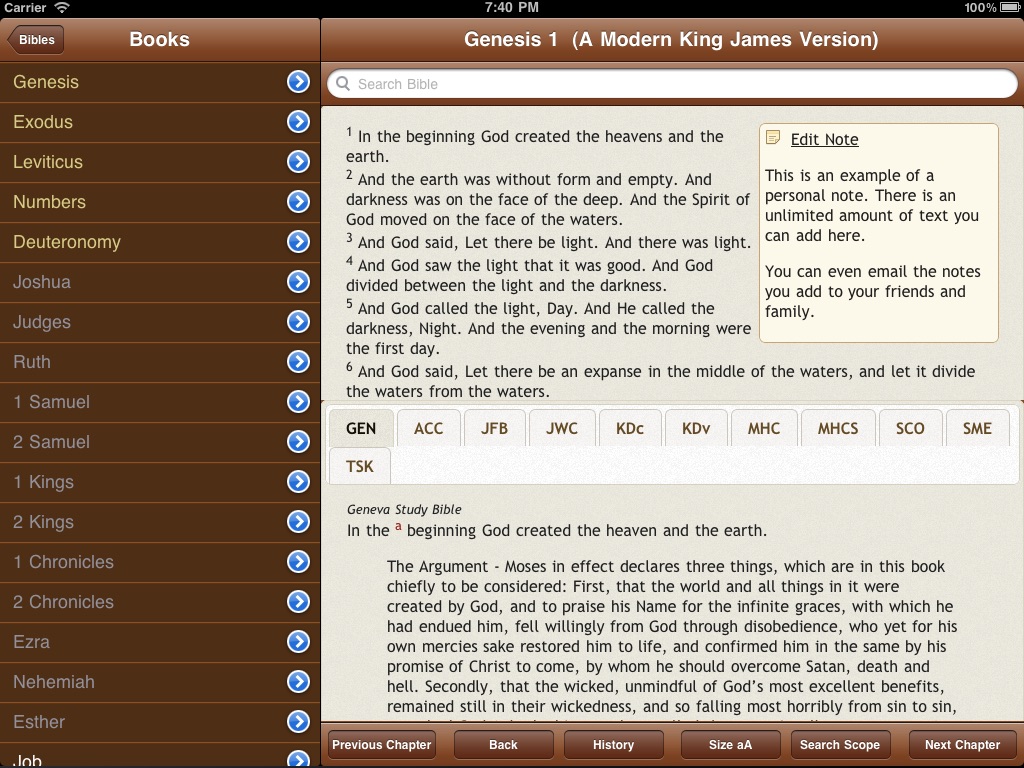 65 Bibles, Commentaries and Sermons screenshot 3