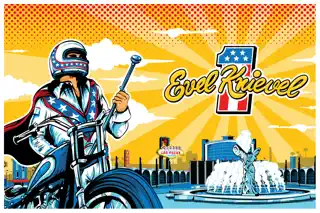 Evel Knievel - Screenshot 1