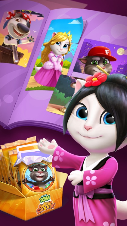 Talking Tom Bubble Shooter screenshot-4
