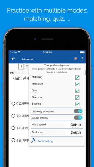 Learn Korean Vocabulary & Grammar(圖3)-速報App