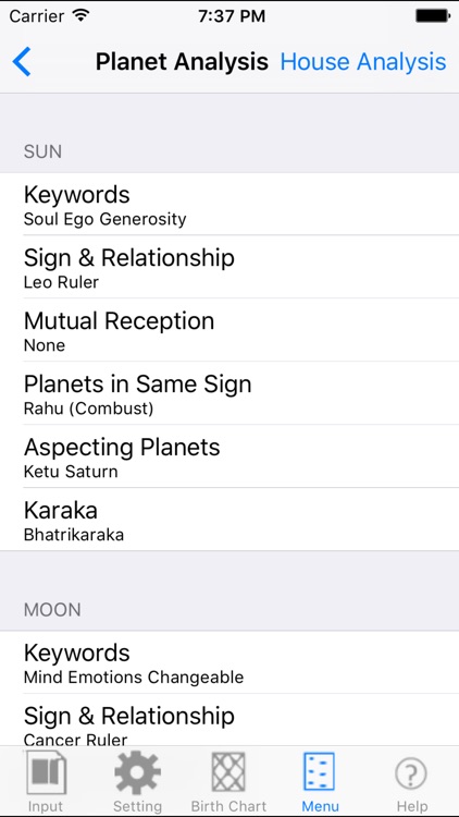 iHoroscope Vedic screenshot-4