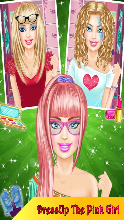 Pink Girl Make Real Makeover screenshot-3