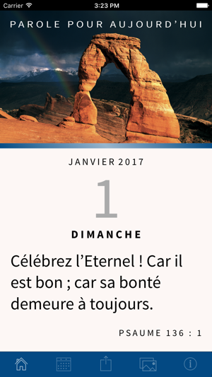 Parole pour aujourd'hui 2017