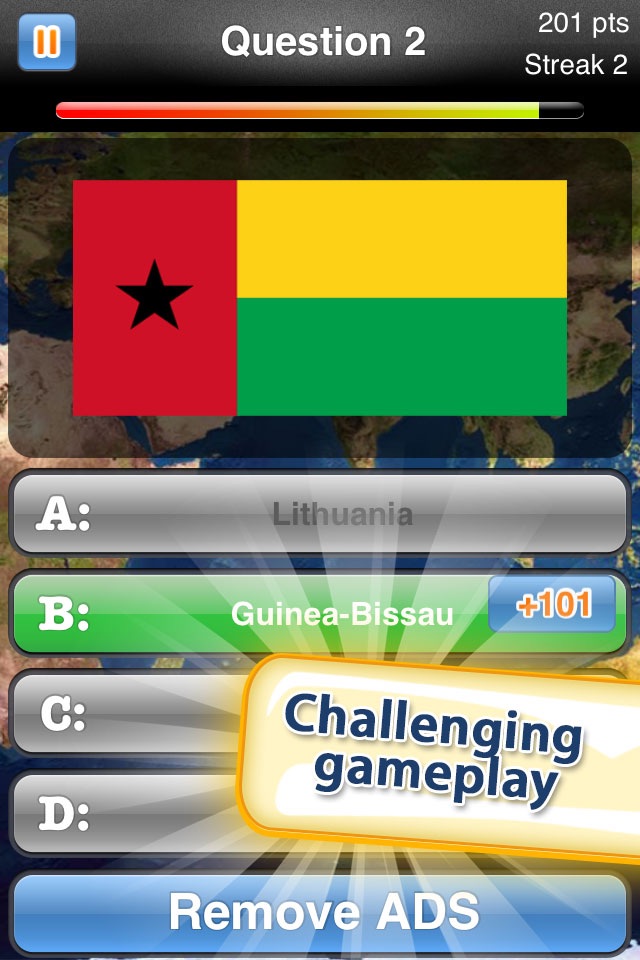 Geography Quiz Game 2017 – Multiplayer screenshot 2