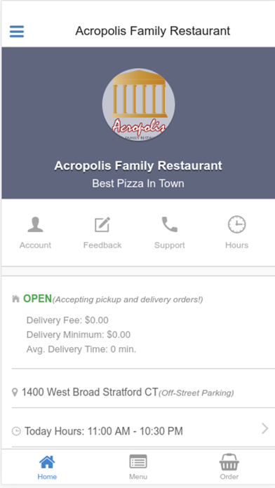 How to cancel & delete Acropolis Family Restaurant from iphone & ipad 1