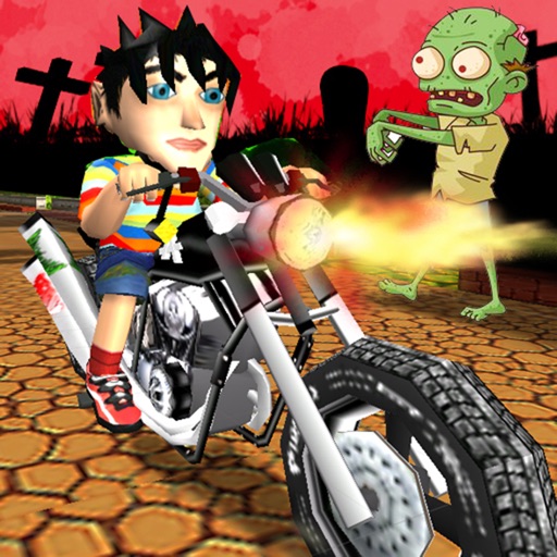 Zombie Vs Biker - Free Dirt Bike 3D Shooting Game icon