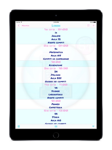 MySchoolTimes - timetable, agenda for iPad screenshot 3