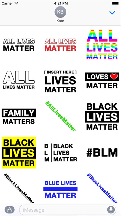 All Lives Matter Stickers