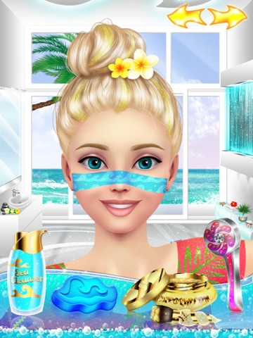 Surfer Girl Makeover: Makeup & Dress Up Kids Games screenshot 2