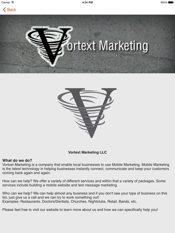 Vortext Marketing HD screenshot-4